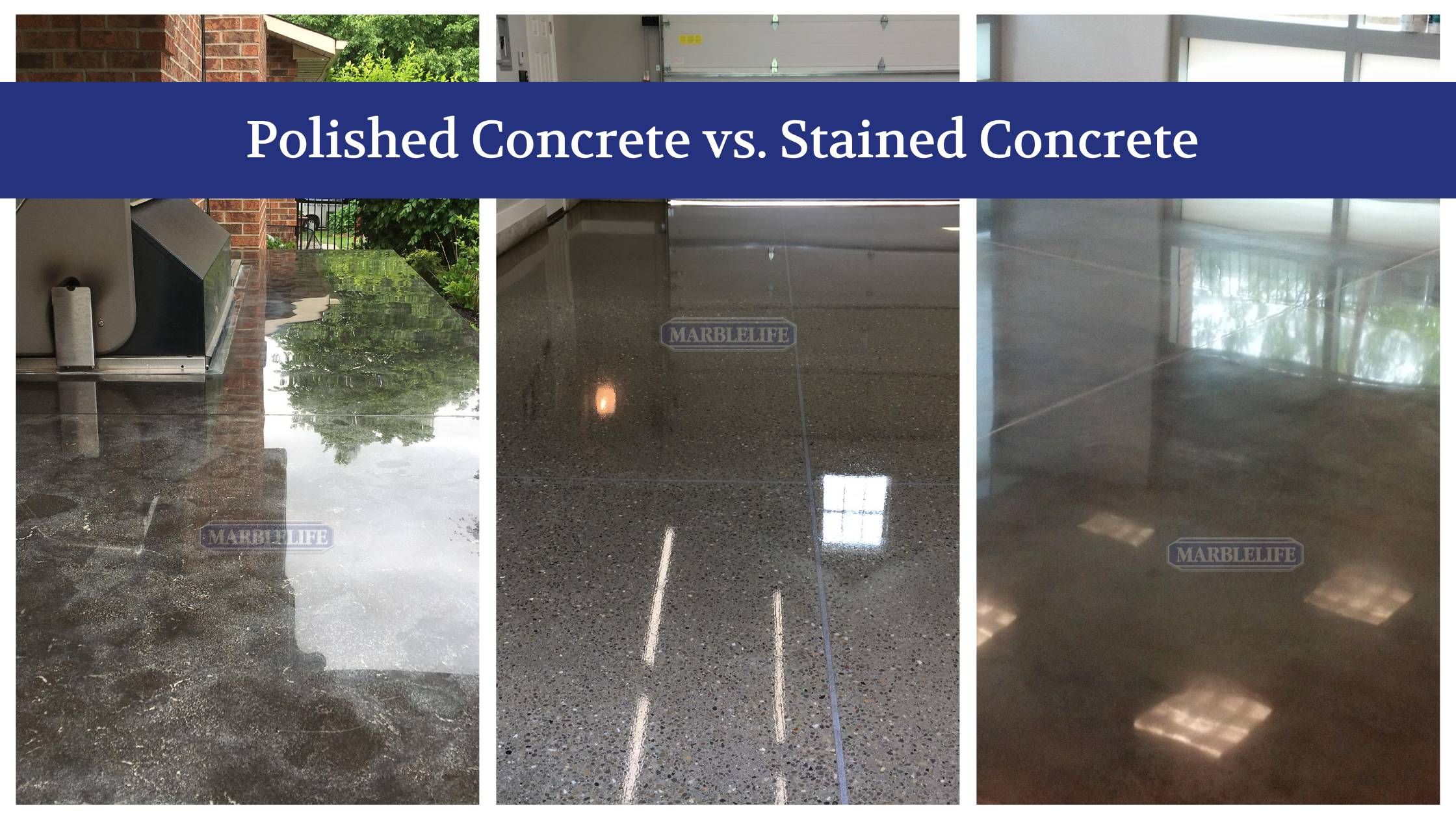 Polished Concrete vs. Stained Concrete 