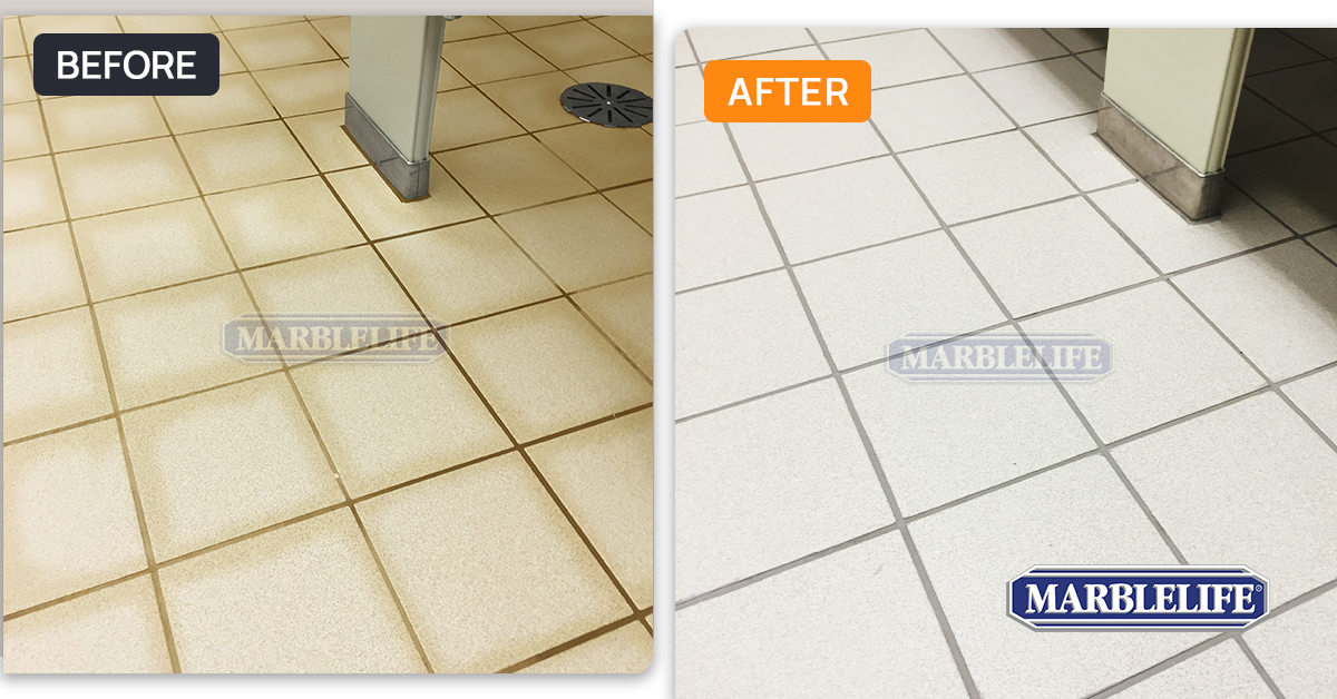 Yellowing Tiles in Your Shower- We've Got the Answer