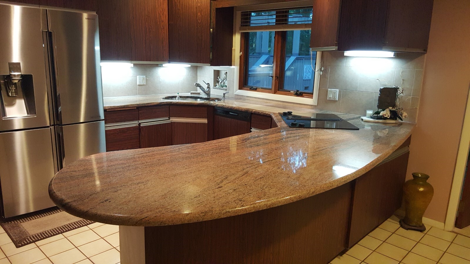 Countertop Restored by MARBLELIFE