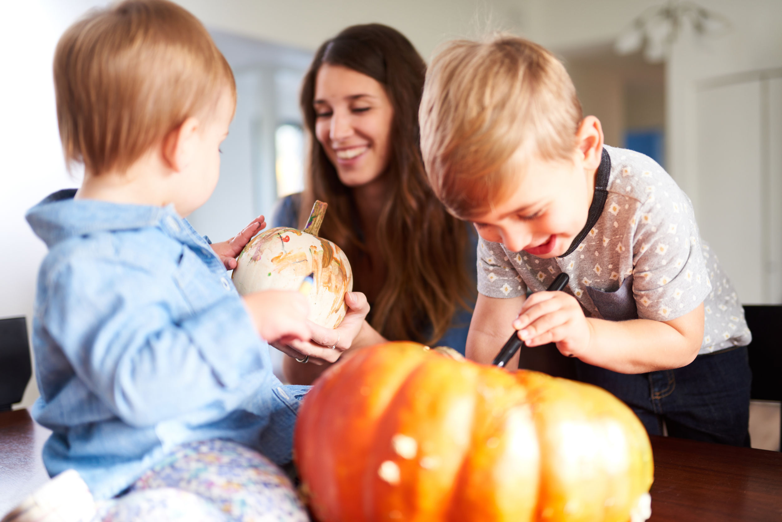 Trick-or-Treating Candy Stains