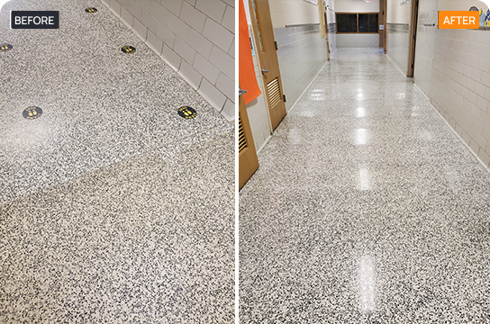 MARBLELIFEs-Terrazzo Commercial Restoration-Service