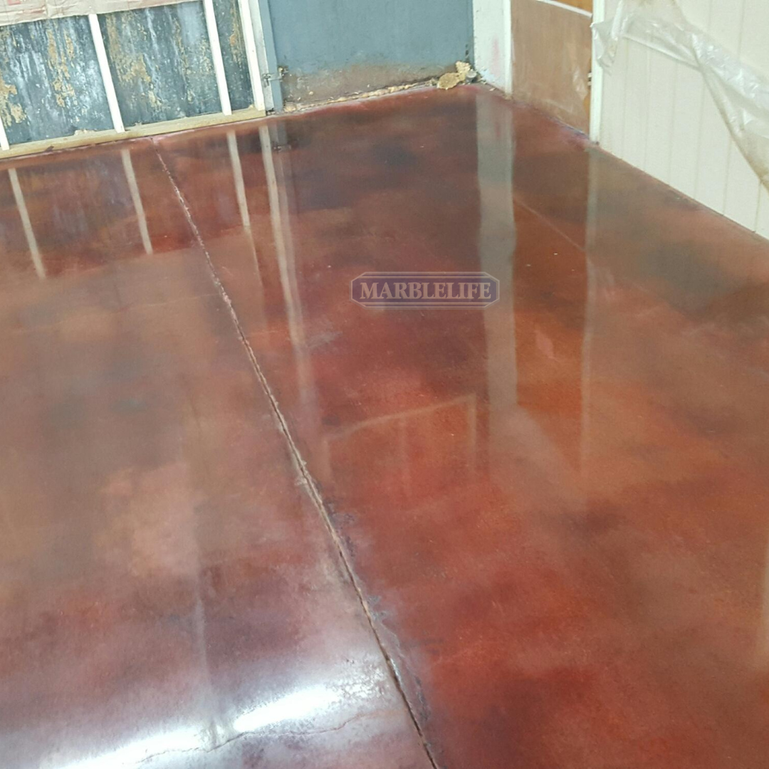 Concrete Floor Staining
