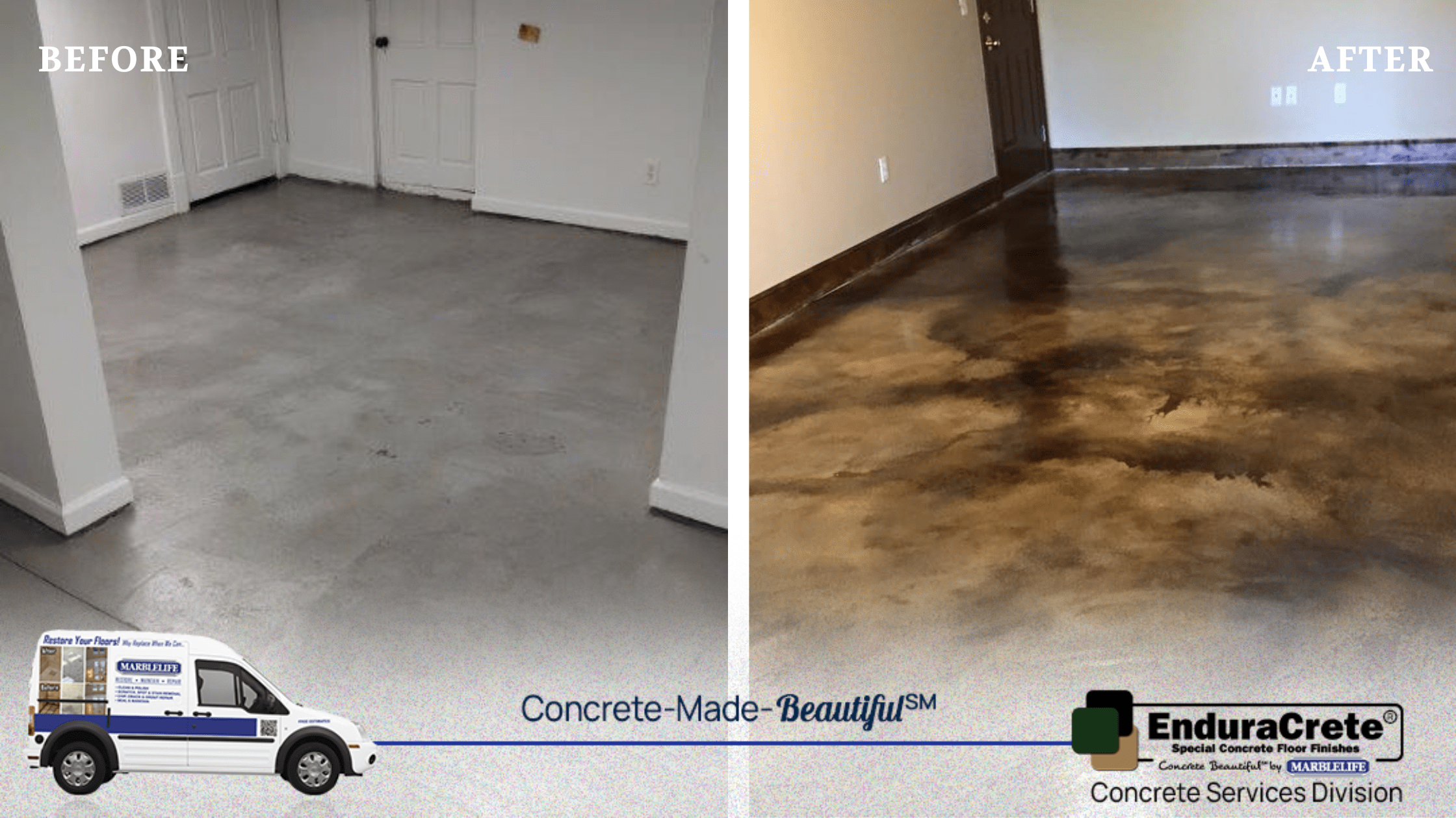 Don’t DIY Concrete Repair and Restoration; Trust MARBLELIFE ENDURACRETE® Concrete Services Experts