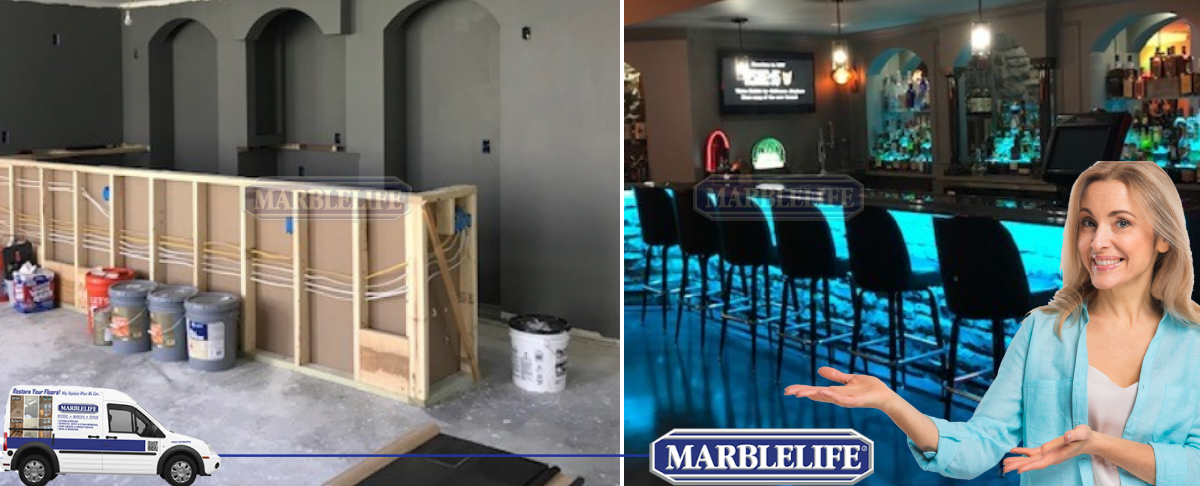 How MARBLELIFE Can Turn your Dull Basement Floors & Garage Floors into Vibrant Living Spaces 