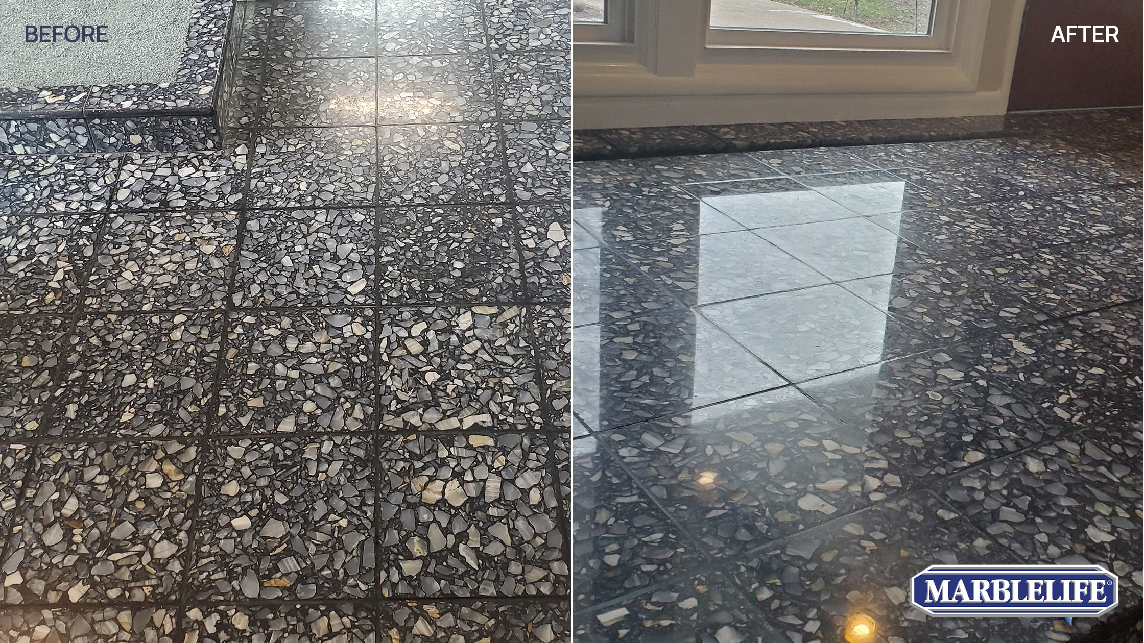 How MARBLELIFE Polishes Granite to Recreate that Factory Shine